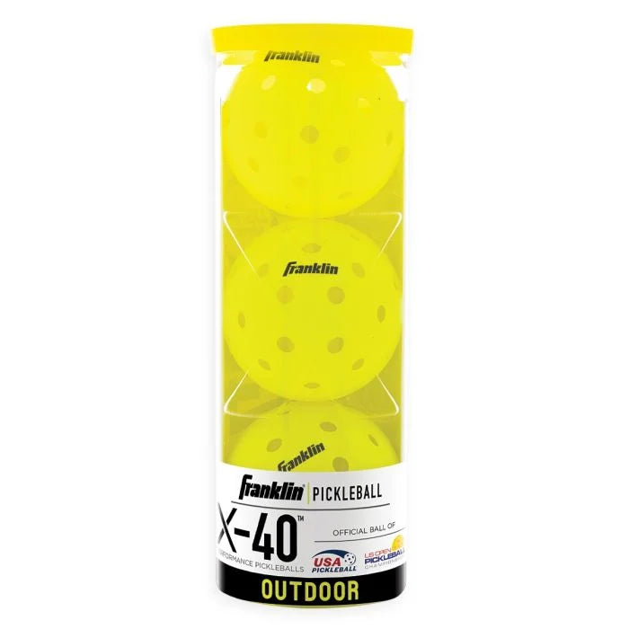 Franklin X-40 Outdoor 3 Pack Pickleball
