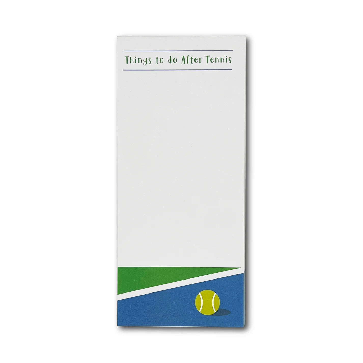 Tennis Notepad