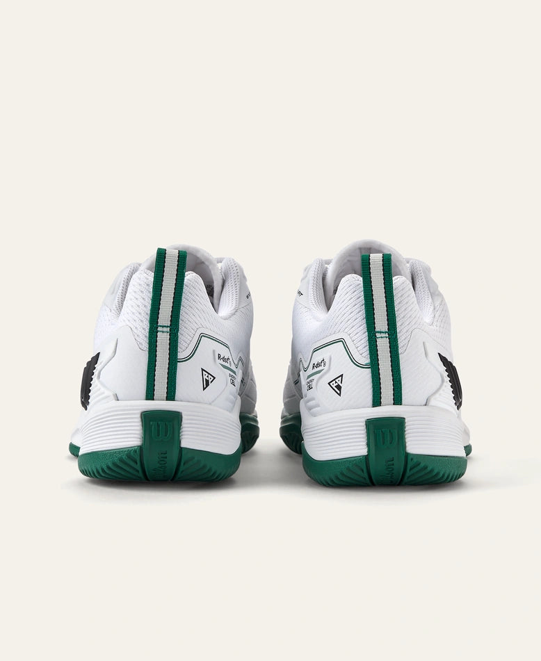 Wilson Rush Pro 4.5 Men's Tennis Shoe - White / White / Aventurine