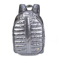 Maiya Pickleball Backpack–Glossy Gunmetal Court Bag