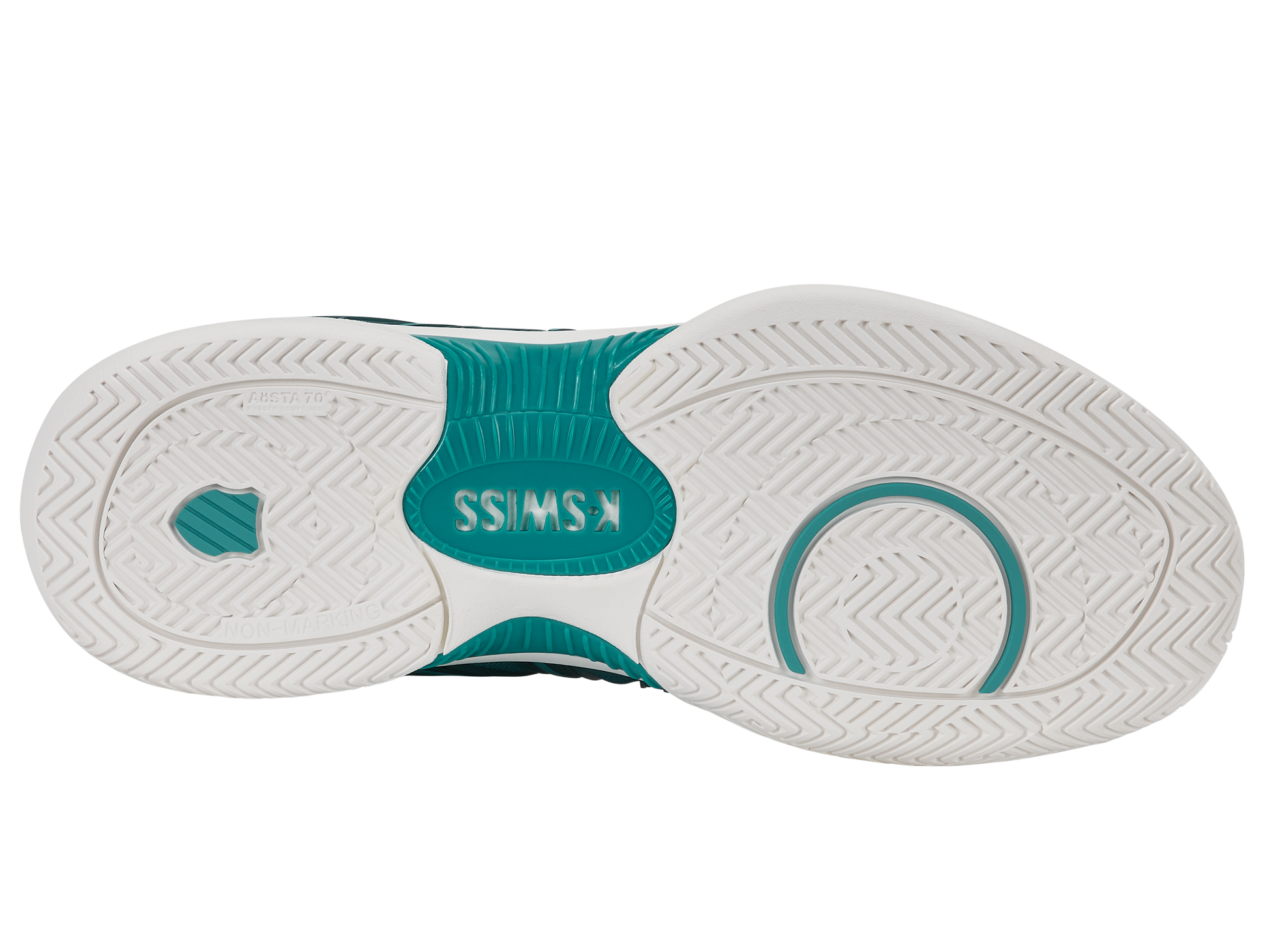 K-Swiss Men's Express Light Pickleball 2 - MEDITERRANEA/BLANC DE BLANC/BALTIC