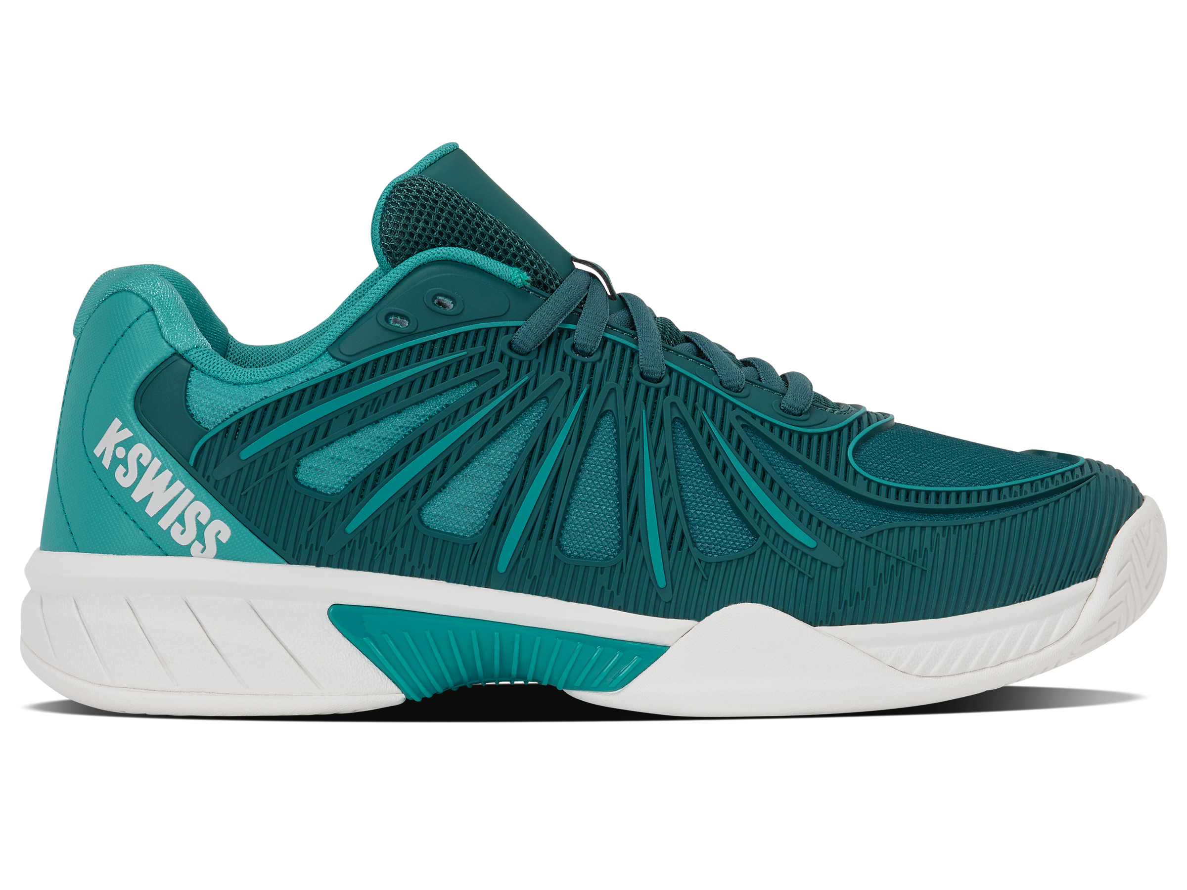 K-Swiss Men's Express Light Pickleball 2 - MEDITERRANEA/BLANC DE BLANC/BALTIC