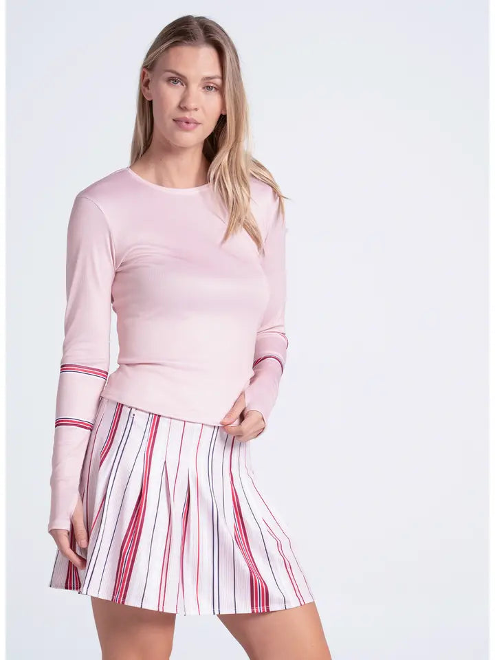 Lucky in Love Rosé in Line Long Sleeve