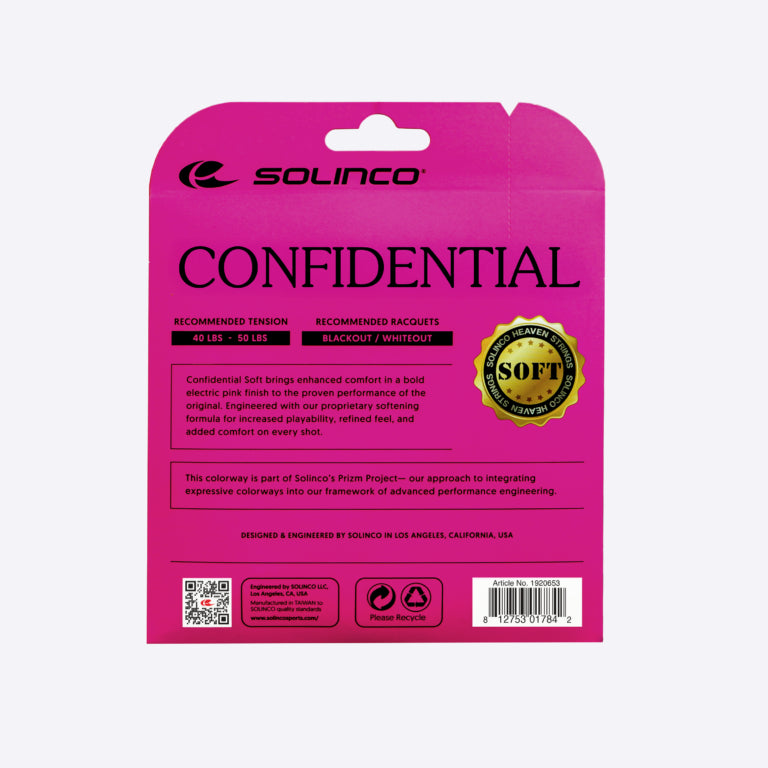 Solinco Confidential Soft Pink