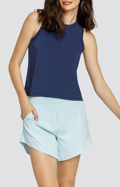 Tail Machli Tank - Navy Blue