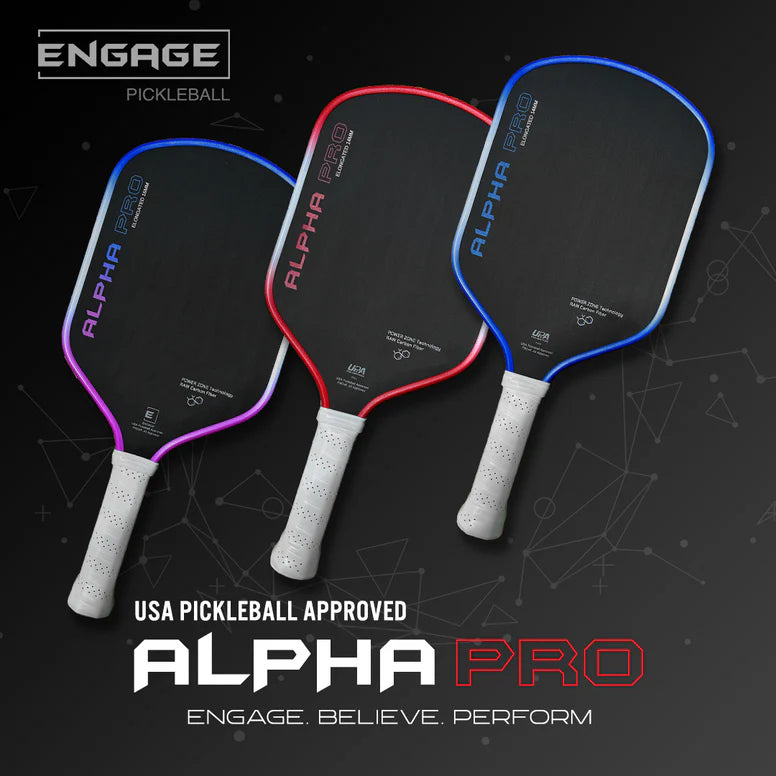 Engage Pickleball Alpha Pro. | Thermoformed Power & Spin.