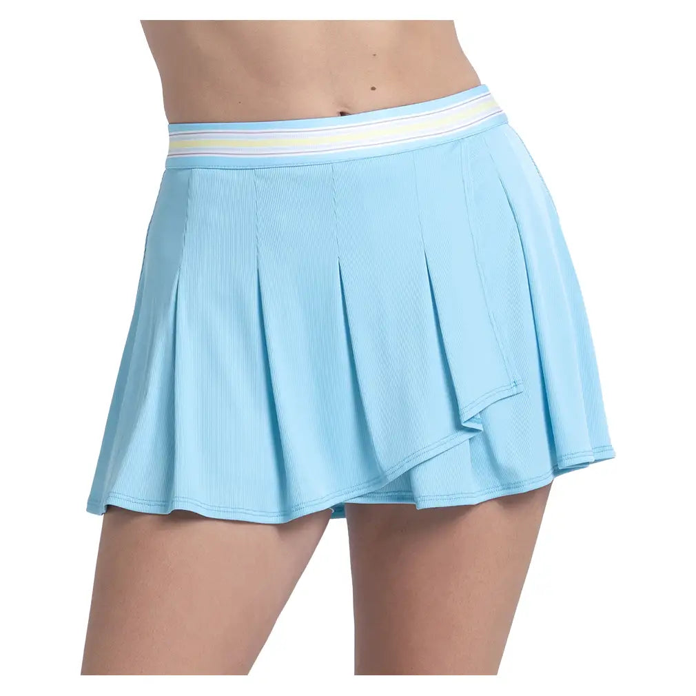 Lucky in Love Lane Stripe Tennis Skort Brusette