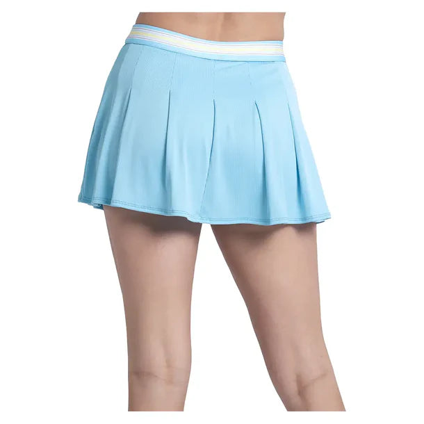 Lucky in Love Lane Stripe Tennis Skort Brusette