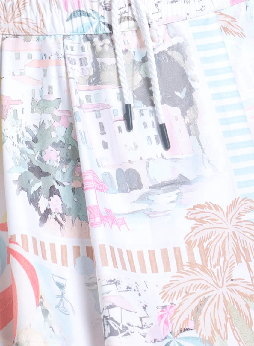 Lucky in Love High Waist Riviera Breeze Skirt