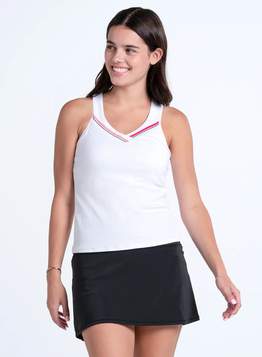 Lucky in Love Glow Stripe Tank