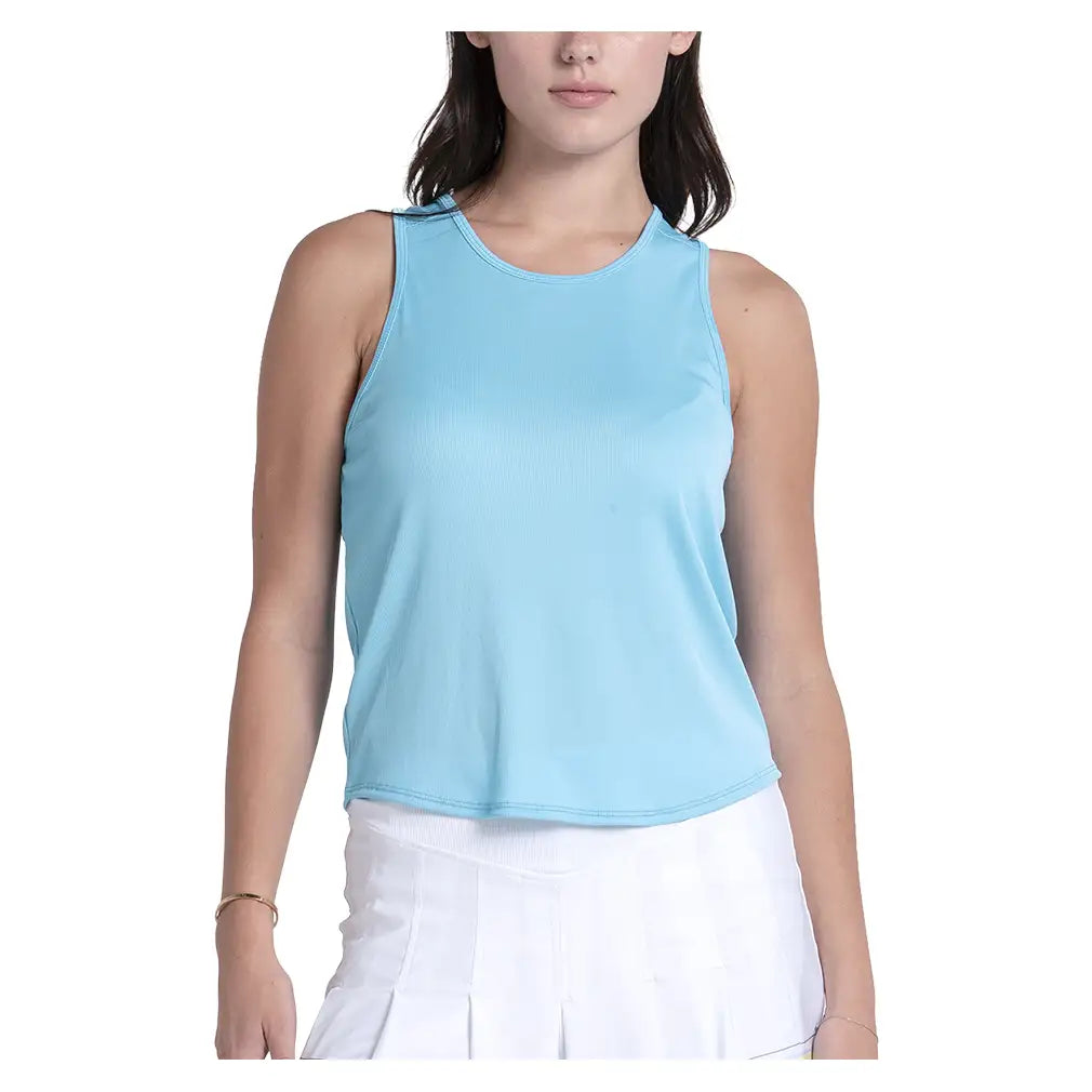 Lucky in Love Court Drip Tennis Tank Brusette