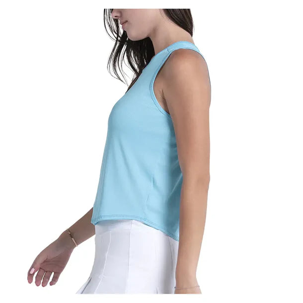 Lucky in Love Court Drip Tennis Tank Brusette