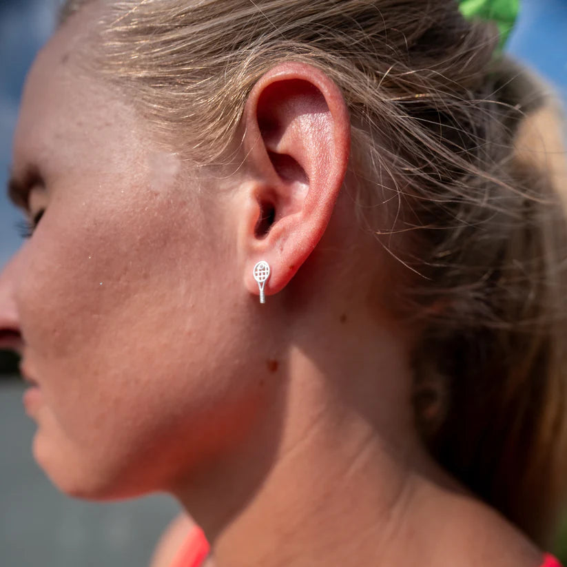Tennis Racquet Earrings