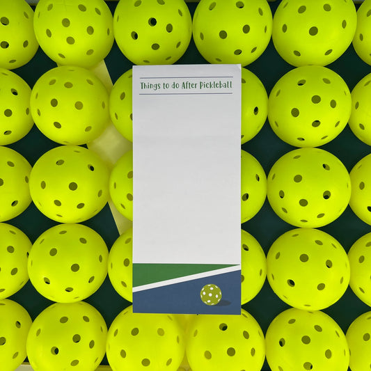 Pickleball Notepad