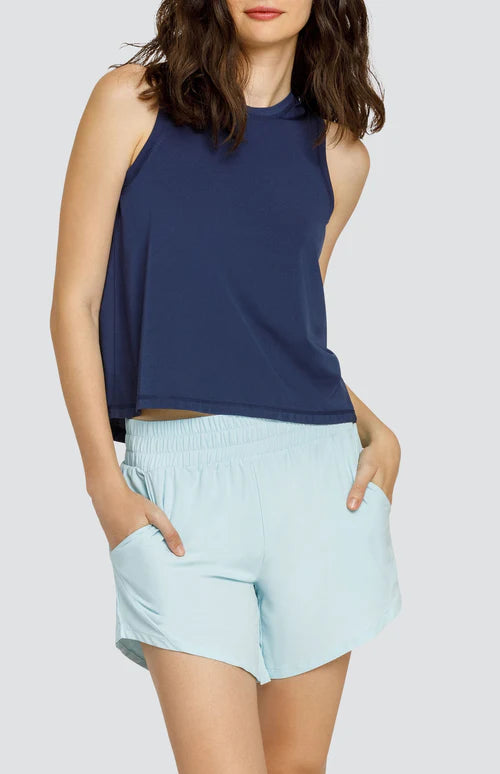 Tail Machli Tank - Navy Blue