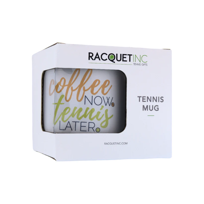 Tennis Mug - Coffee Now Tennis Later