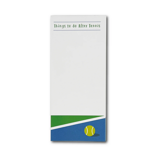 Tennis Notepad
