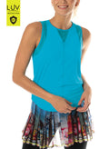 Lucky In Love CHILL OUT TANK - PARROT
