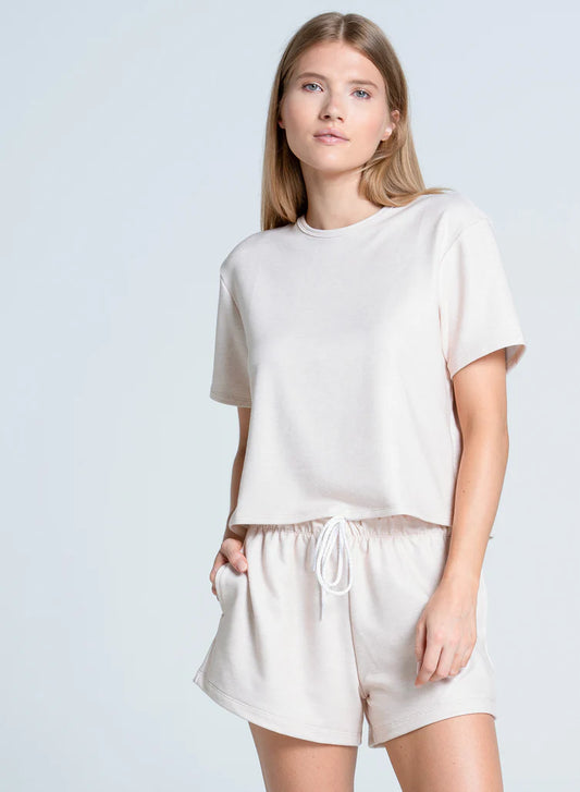Lucky in Love Renew Heather Short Sleeve