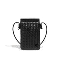 Sherwood Woven Vegan Leather Phone Bag