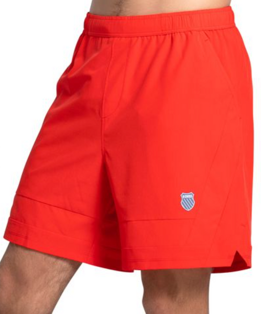 KSwiss Men's Ripstop 7" Short - Spicy