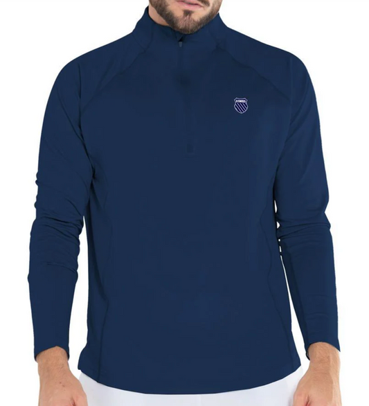 KSwiss Men's Swift 1/4 ZIP Long Sleeve