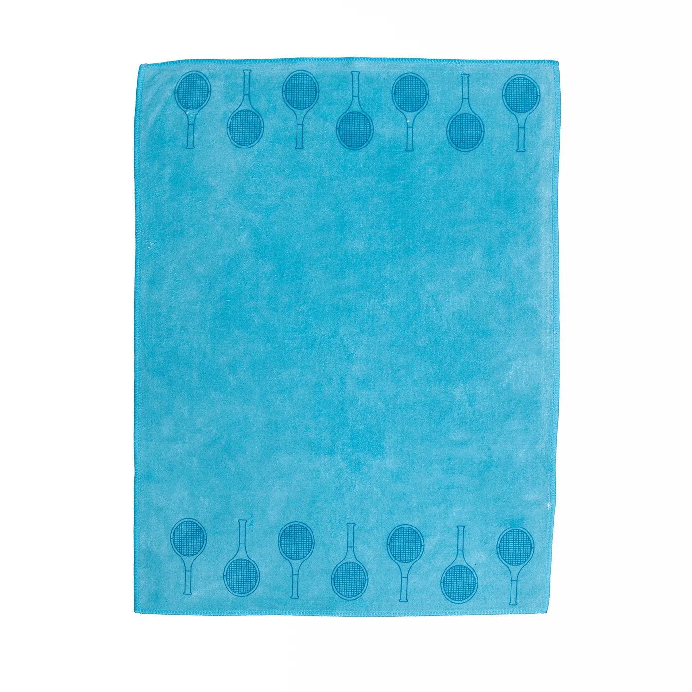 Tennis Towel - Teal - Tennis Racquets