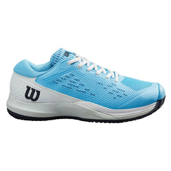 Wilson Women's Rush Pro Ace Tennis Shoes Blue & White