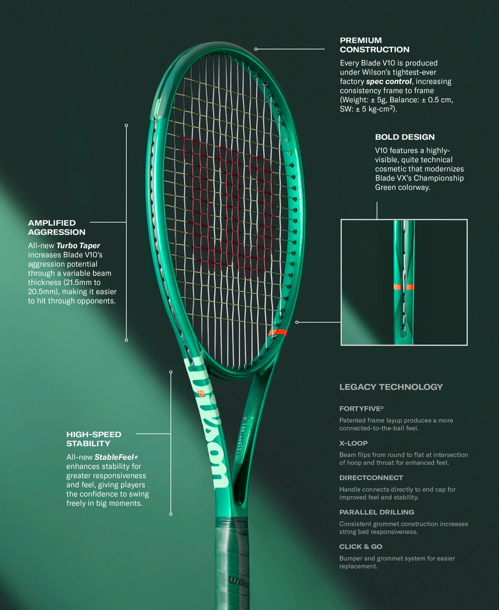 Wilson Blade 98 16x19 V10