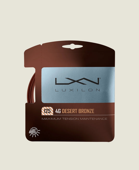 4G Desert Bronze 125 Tennis Strings - Set