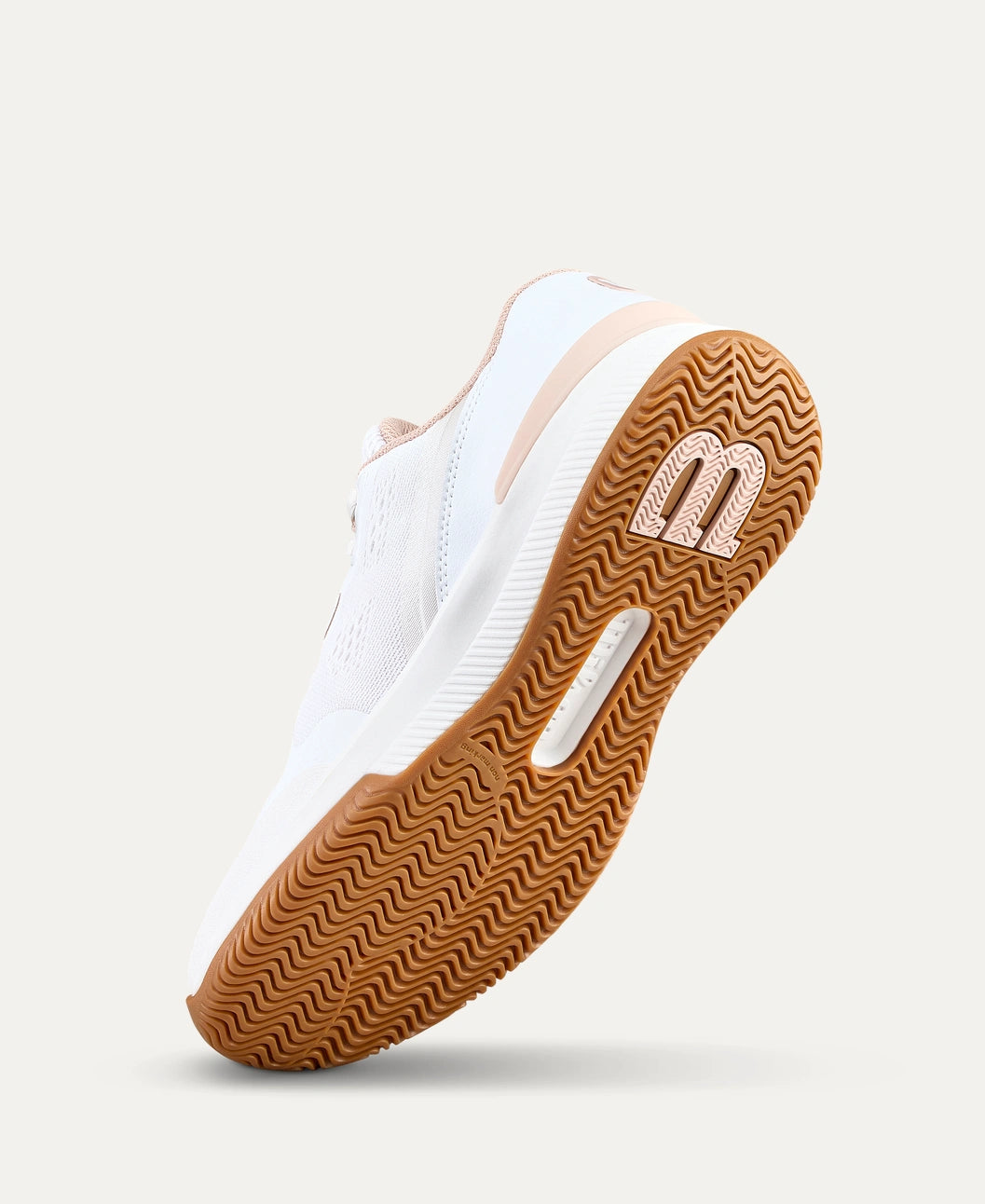 Wilson Intrigue Pro Women's Tennis Shoe - White / Cameo Rose / Gum1a