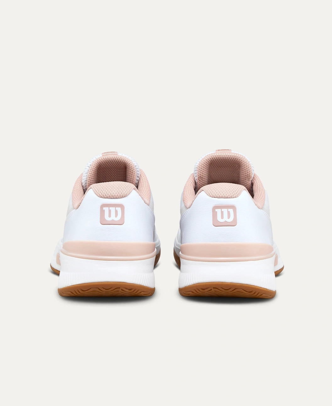 Wilson Intrigue Pro Women's Tennis Shoe - White / Cameo Rose / Gum1a