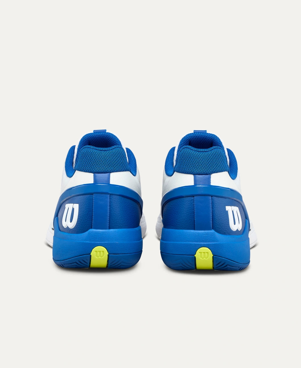 Wilson Rush Pro 5 Men's Tennis Shoe - White and Deja Vu Blue