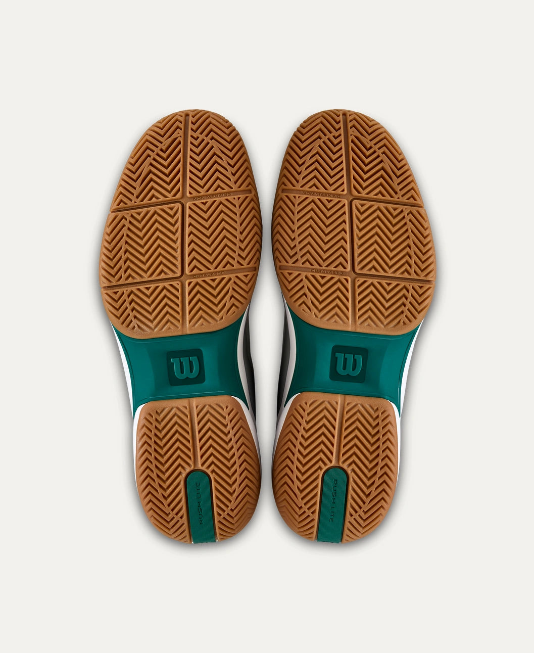 Wilson Rush Lite 5 Men's Tennis Shoe - White / Evergreen / Gum1a