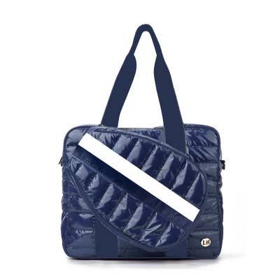 Pickleball Puffer Tote Sapphire Navy Slam