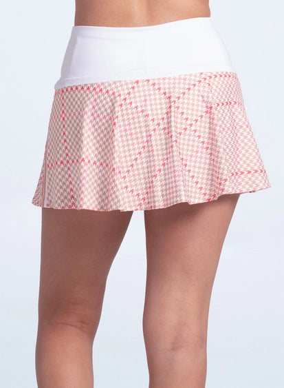 Lucky in Love Clubhouse Skirt - Camel