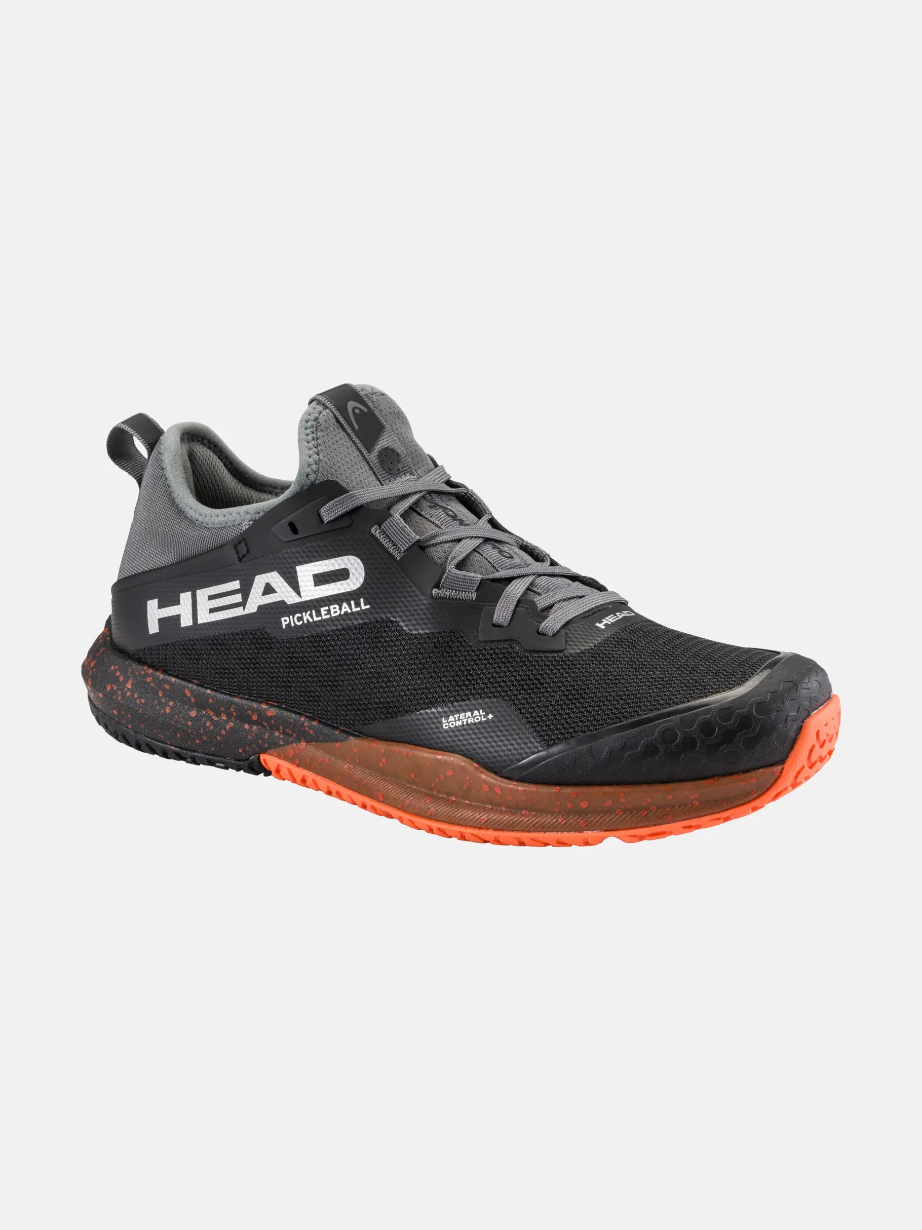 Head Motion Pro Mens Pickleball Shoe - Black and Orange