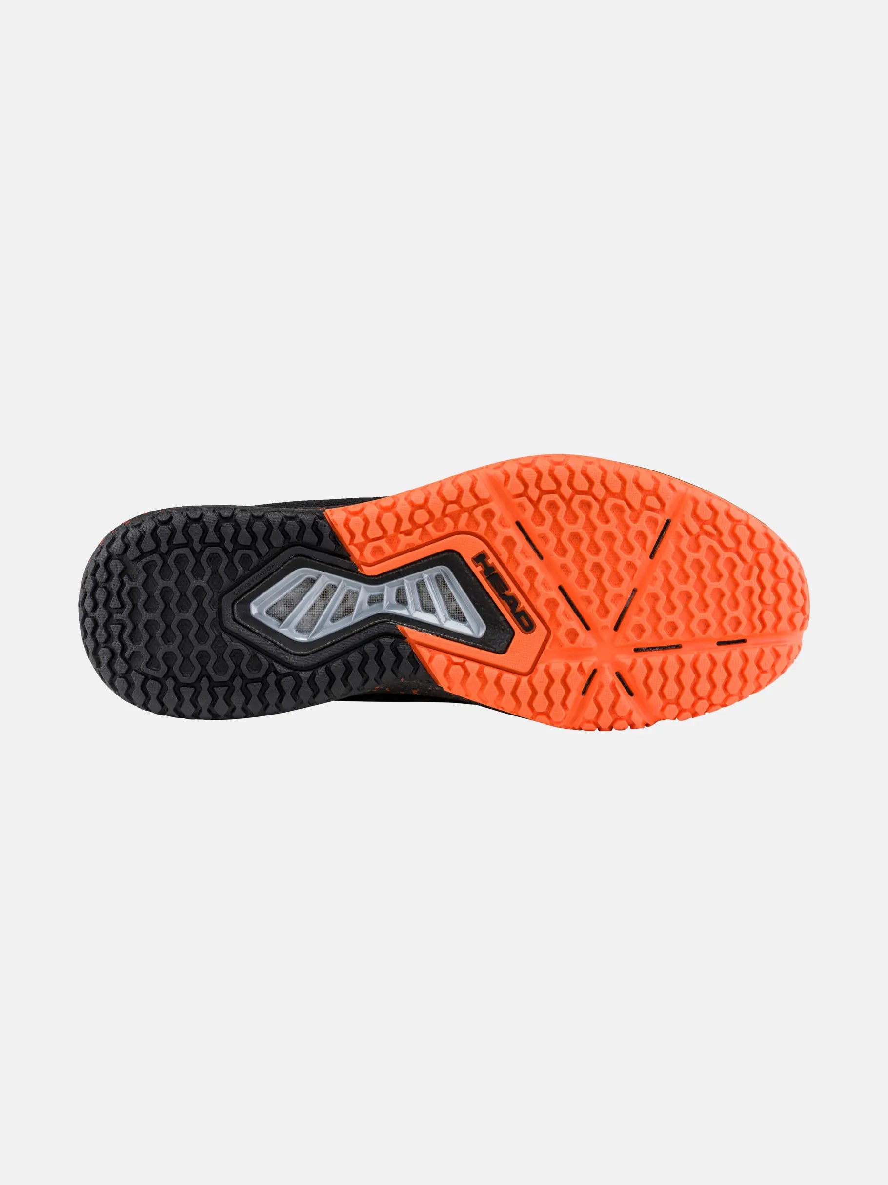 Head Motion Pro Mens Pickleball Shoe - Black and Orange