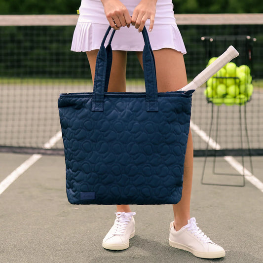 Ame and Lulu Navy Tennis Court Carryall
