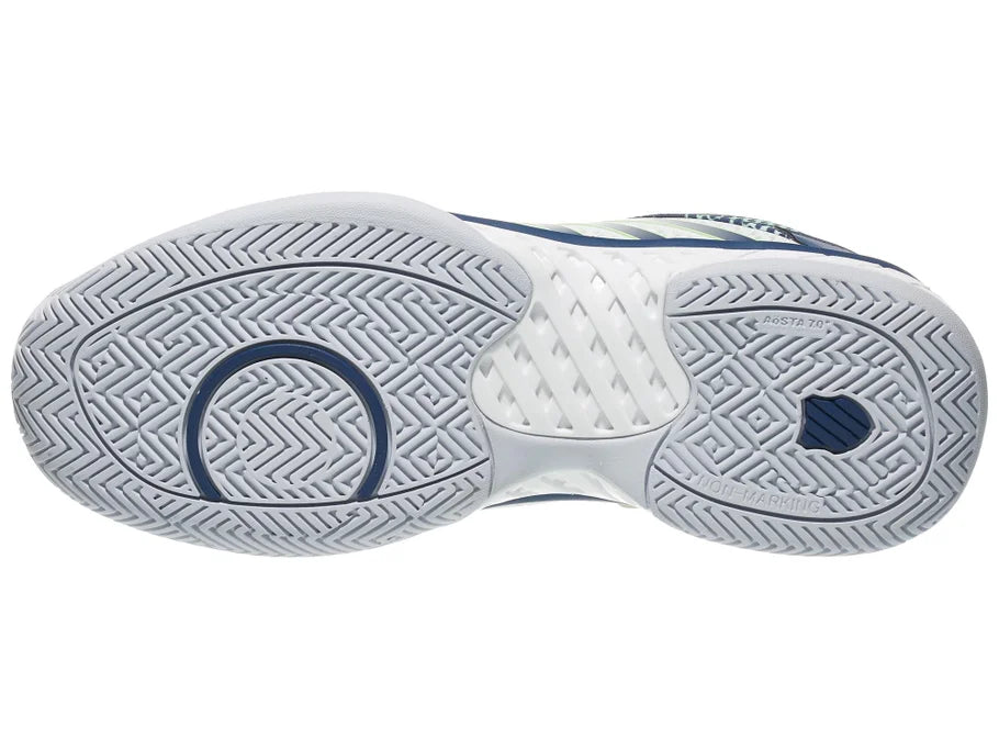 K-Swiss WIDE Express Light Blue 2E Men's Pickleball Shoes