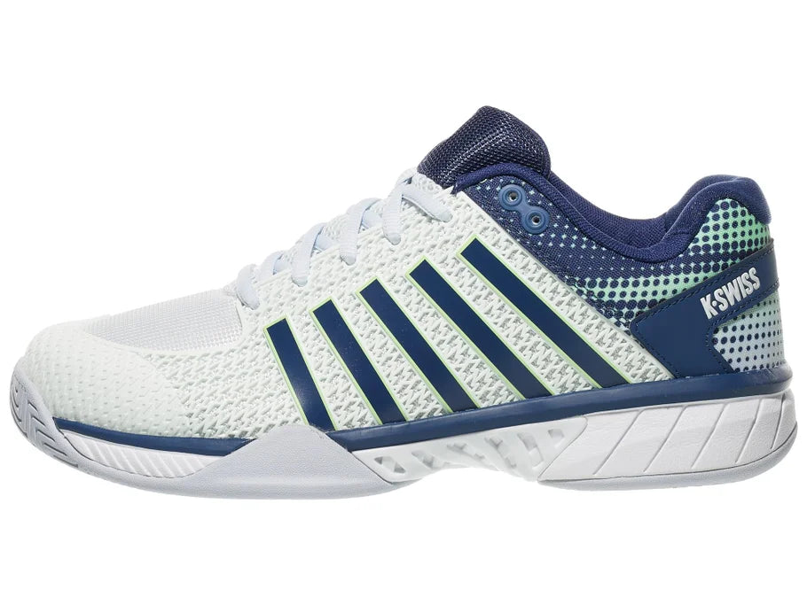 K-Swiss WIDE Express Light Blue 2E Men's Pickleball Shoes