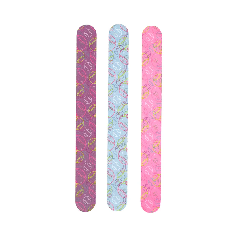 Tennis Nail Files (3-Pack)