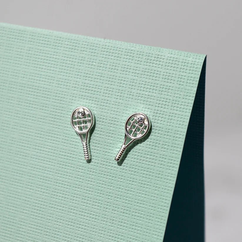 Tennis Racquet Earrings