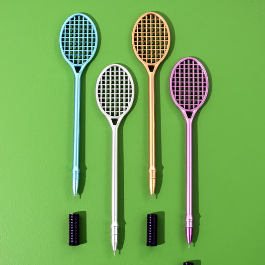 Tennis Racquet Pens (4-Pack)