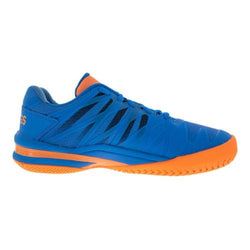 K-Swiss Men's Ultrashot 2 Tennis Shoes Brilliant Blue/Neon Orange