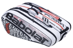 Babolat Pure Strike White and Red 12 Pack Tennis Bag
