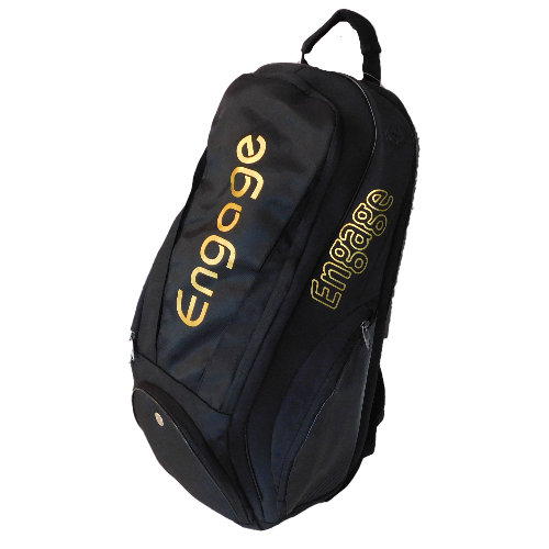 Engage Players Black and Gold Pickleball Backpack
