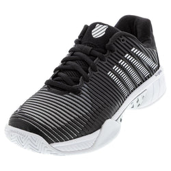 K-Swiss Women's Hypercourt Express 2 Tennis Shoes Black/White/Silver