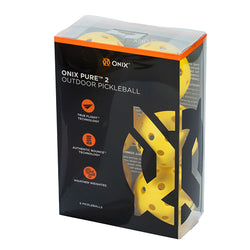Onix PURE 2 6 Pack Outdoor Pickleball