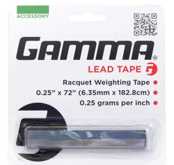 Gamma Lead Tape 0.25"x72"